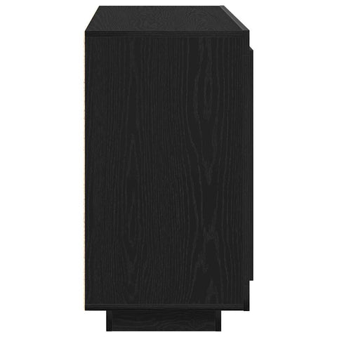 vidaXL Sideboard Black 80 x 40 x 75 cm Engineered wood