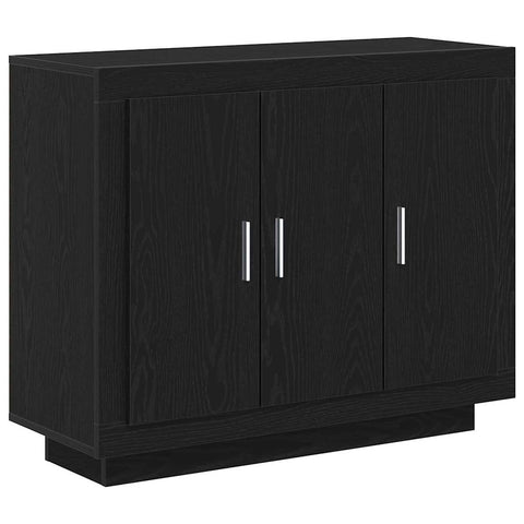 vidaXL Sideboard Black 92 x 35 x 75 cm Engineered wood