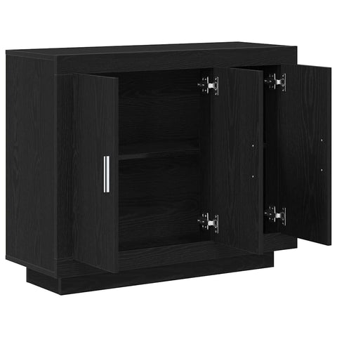 vidaXL Sideboard Black 92 x 35 x 75 cm Engineered wood