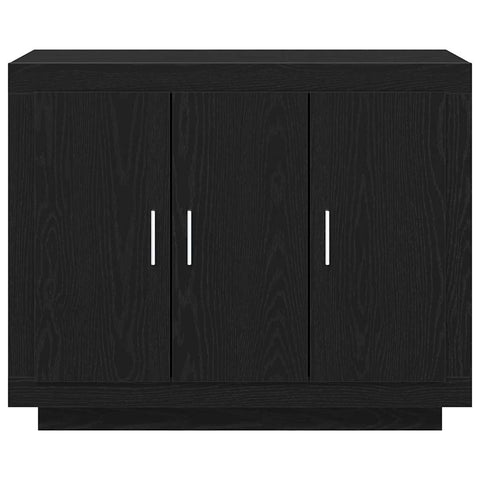 vidaXL Sideboard Black 92 x 35 x 75 cm Engineered wood