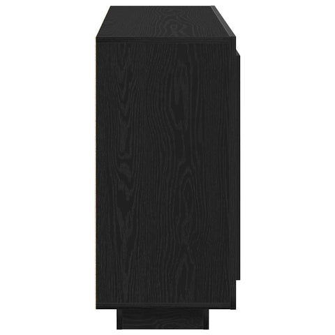 vidaXL Sideboard Black 92 x 35 x 75 cm Engineered wood