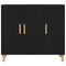 vidaXL Sideboard Black 90 x 34 x 80 cm Engineered wood