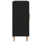 vidaXL Sideboard Black 90 x 34 x 80 cm Engineered wood
