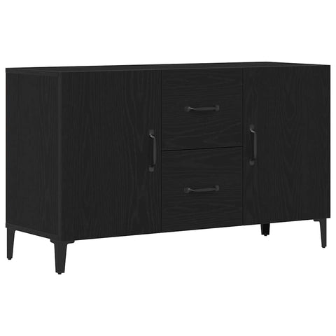 vidaXL Sideboard with Drawer Black 100 x 36 x 60 cm Engineered wood