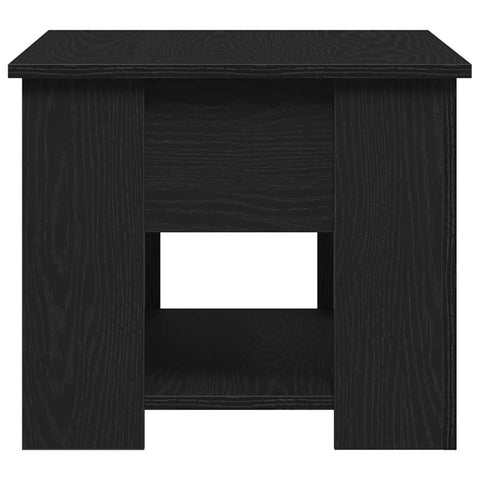 vidaXL Coffee Table Black Oak 79 x 49 x 41 cm Engineered Wood