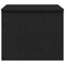 vidaXL Black Oak Coffee Table - 80 x 50.5 x 41.5 cm, Made from Engineered Wood