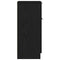 vidaXL Sideboards 2 pcs Black oak 30 x 30 x 70 cm Engineered wood