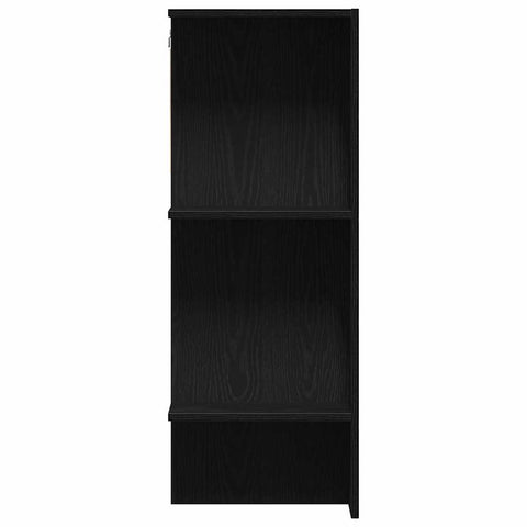 vidaXL Hallway Cabinet Black oak 97.5 x 37 x 99 cm Engineered wood