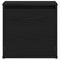 vidaXL Chest of Drawers Black oak 40.5 x 40 x 40 cm Engineered Wood