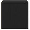 vidaXL Chest of Drawers Black oak 40.5 x 40 x 40 cm Engineered Wood