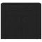 vidaXL Sideboard with Drawer Black Oak 80 x 33 x 70 cm Engineered wood