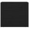 vidaXL Sideboard with Drawer Black Oak 80 x 33 x 70 cm Engineered wood
