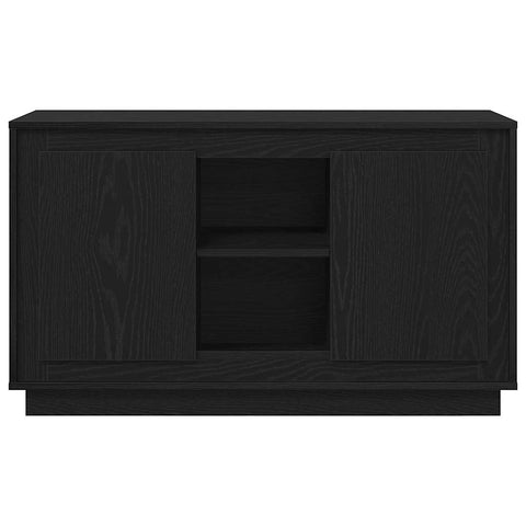 vidaXL Sideboard Black oak 102 x 35 x 60 cm Engineered wood