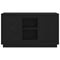 vidaXL Sideboard Black oak 102 x 35 x 60 cm Engineered wood