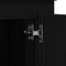 vidaXL Highboard Black Oak 60 x 35.5 x 103.5 cm Engineered wood