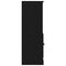 vidaXL Highboard Black Oak 60 x 35.5 x 103.5 cm Engineered wood