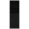 vidaXL Highboard Black Oak 36 x 35.5 x 103.5 cm Engineered wood