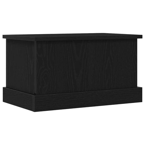 vidaXL Storage Box Black oak 50 x 30 x 28 cm Engineered Wood