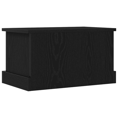 vidaXL Storage Box Black oak 50 x 30 x 28 cm Engineered Wood
