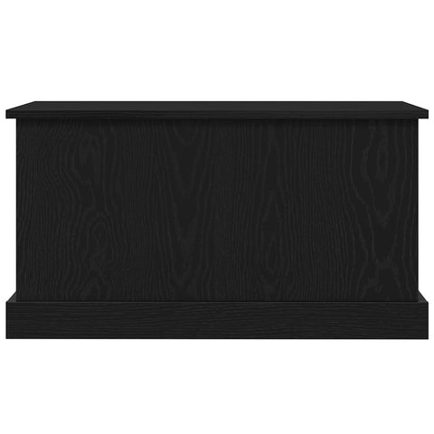vidaXL Storage Box Black oak 70 x 40 x 28 cm Engineered Wood