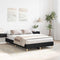 vidaXLBed FrameBlack oak 120 x 200 cm Engineered wood