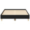 vidaXLBed FrameBlack oak 120 x 200 cm Engineered wood