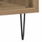 vidaXL Record Cabinet Artisan oak 100 x 38 x 48 cm Engineered Wood
