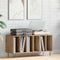 vidaXL Record Cabinet Artisan oak 100 x 38 x 48 cm Engineered Wood