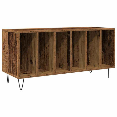 vidaXL Record Cabinet Artisan oak 100 x 38 x 48 cm Engineered Wood
