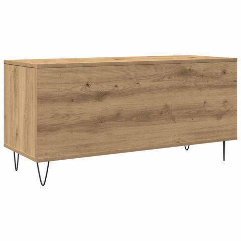 vidaXL Record Cabinet Artisan oak 100 x 38 x 48 cm Engineered Wood