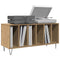 vidaXL Record Cabinet Artisan oak 100 x 38 x 48 cm Engineered Wood