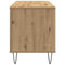 vidaXL Record Cabinet Artisan oak 100 x 38 x 48 cm Engineered Wood