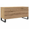vidaXL Record Cabinet Artisan oak 100 x 38 x 48 cm Engineered Wood