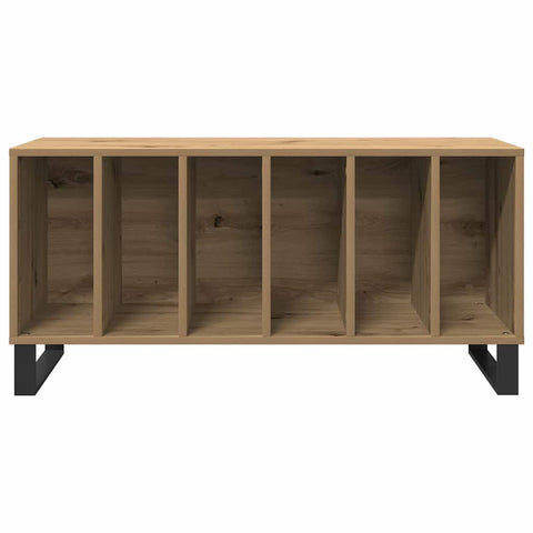 vidaXL Record Cabinet Artisan oak 100 x 38 x 48 cm Engineered Wood