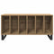 vidaXL Record Cabinet Artisan oak 100 x 38 x 48 cm Engineered Wood
