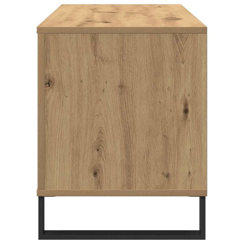 vidaXL Record Cabinet Artisan oak 100 x 38 x 48 cm Engineered Wood