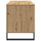 vidaXL Record Cabinet Artisan oak 100 x 38 x 48 cm Engineered Wood