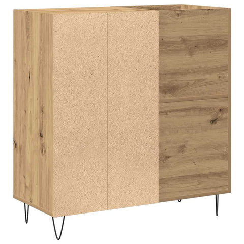 vidaXL Record Cabinet Artisan oak 85 x 38 x 89 cm Engineered Wood