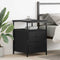vidaXL Bedside Cabinet with Drawer Black oak 44 x 45 x 60 cm