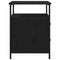 vidaXL Bedside Cabinet with Drawer Black oak 44 x 45 x 60 cm