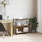 vidaXL Book Cabinet Artisian Oak 80x30x78,5 cm Engineered Wood