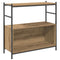 vidaXL Book Cabinet Artisian Oak 80x30x78,5 cm Engineered Wood