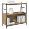 vidaXL Book Cabinet Artisian Oak 80x30x78,5 cm Engineered Wood