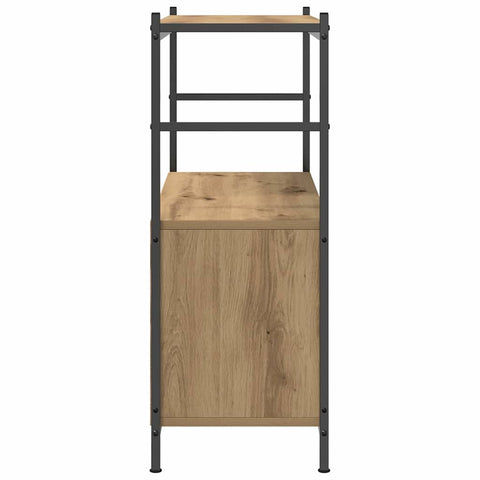 vidaXL Book Cabinet Artisian Oak 80x30x78,5 cm Engineered Wood