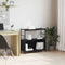 vidaXL Book Cabinet Black Oak 80x30x78,5 cm Engineered Wood