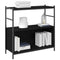vidaXL Book Cabinet Black Oak 80x30x78,5 cm Engineered Wood