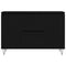 vidaXL Sideboard Black oak 101.5 x 35 x 70 cm Engineered wood