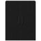 vidaXL Wall-mounted Cabinet Wall-mounted Black oak 69.5 x 34 x 90 cm