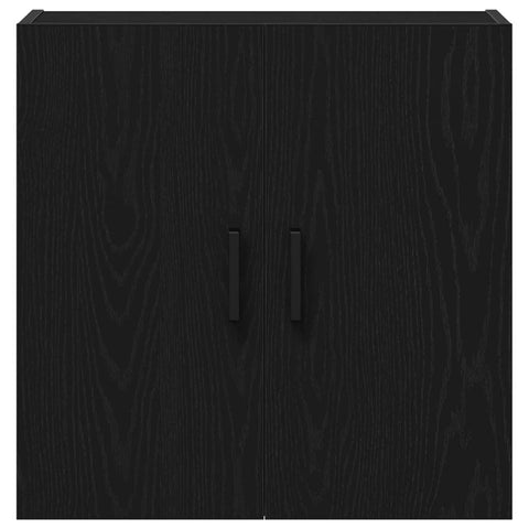 vidaXL Wall Cabinet Black oak 60 x 31 x 60 cm Engineered Wood