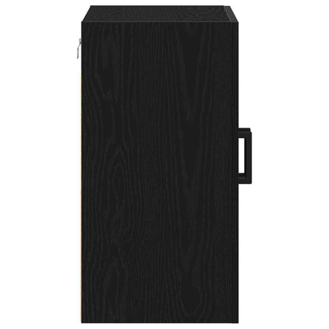 vidaXL Wall Cabinet Black oak 60 x 31 x 60 cm Engineered Wood